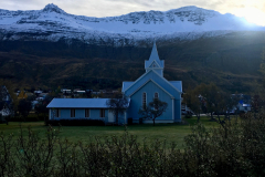 Seydisfjörður Kirche in Seydisfjörður